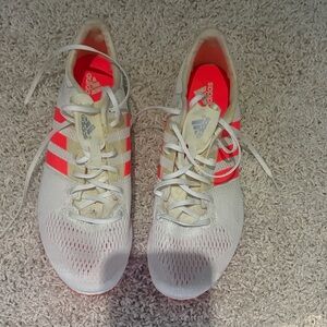 Adidas Women's Athletic Shoes in Gray and Red